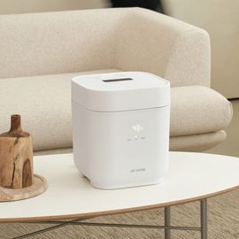 PN POONGNYUN Air Venti Heated Humidifier DX Plus – True 100°C Steam, STS 316 Stainless Tank, Cooling Fan, Auto-Cleaning Mode, 4.5L Large Capacity, Smart Humidity Sensor 